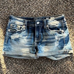 Size 29 denim Miss Me shorts